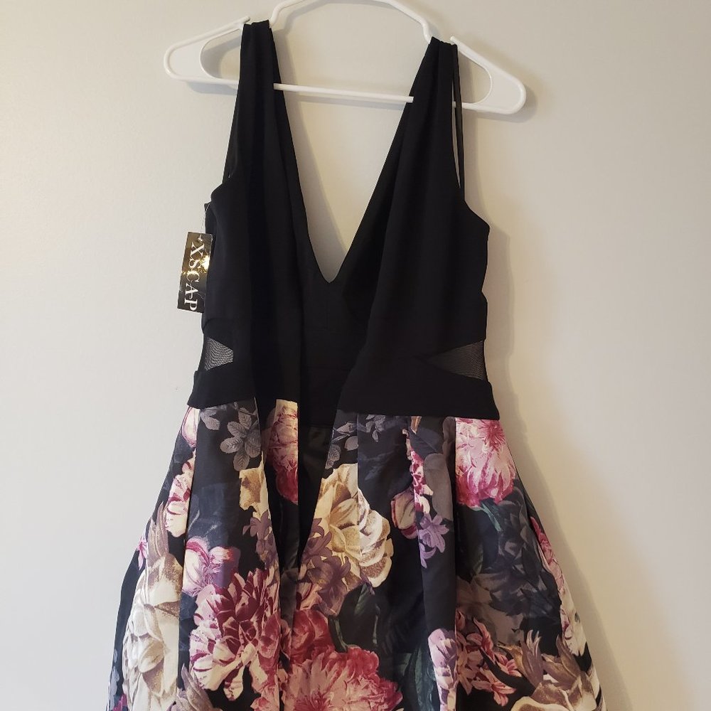 Xsacpe Fit and Flare Floral Dress